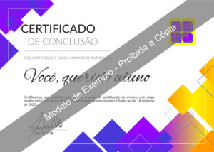 Certificado do curso